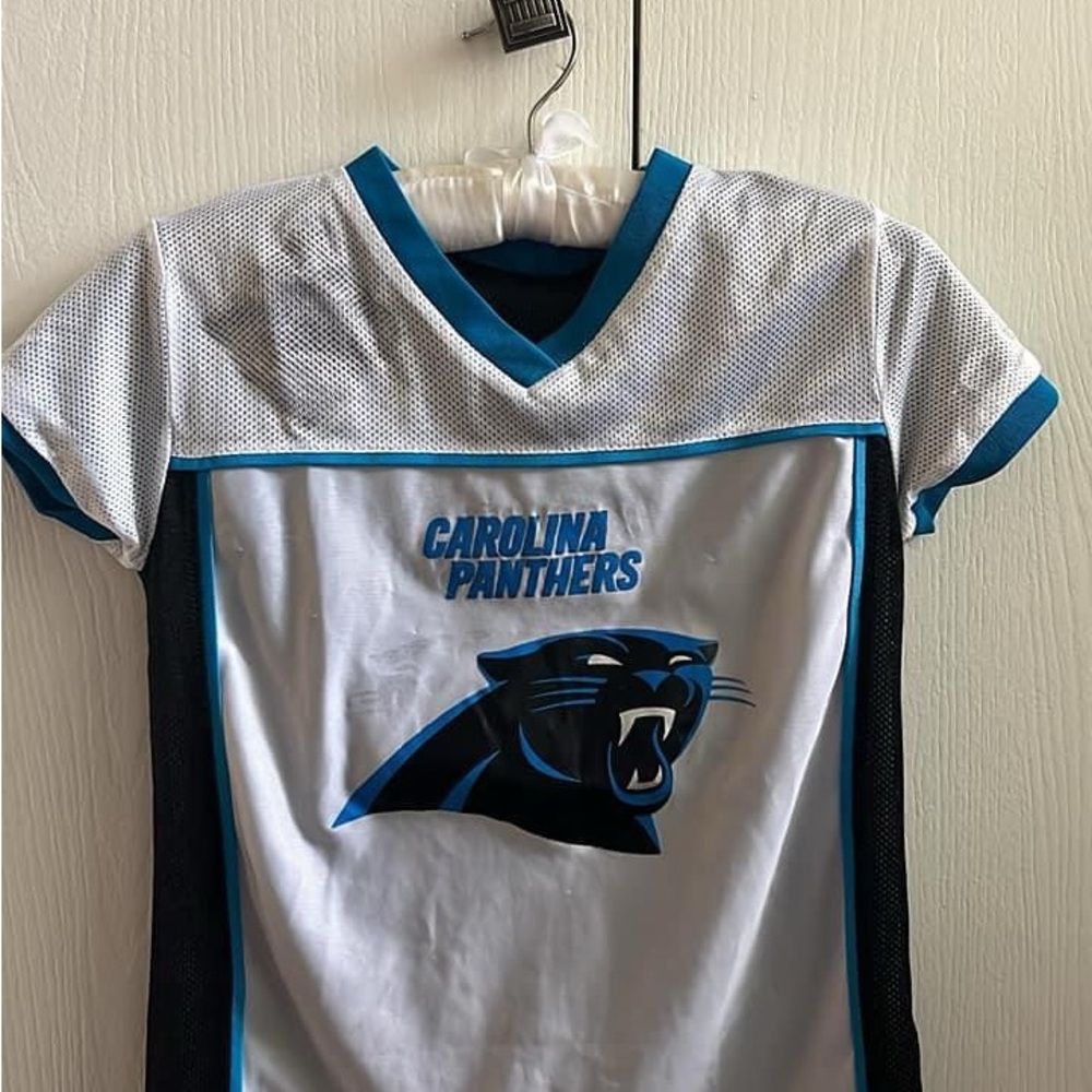 Youth Small, Carolina Panthers Jersey